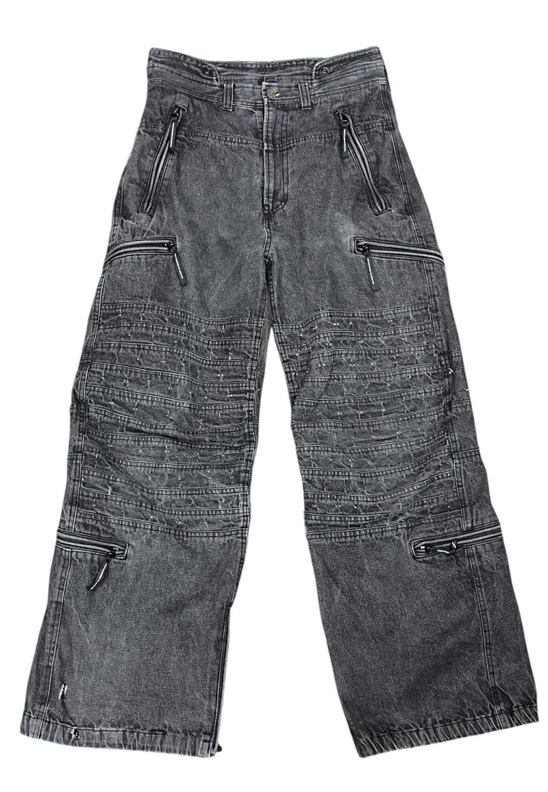 RARE Nuke Pre-Julius Tactical Panel Zip Cargo Denim Archive - 1