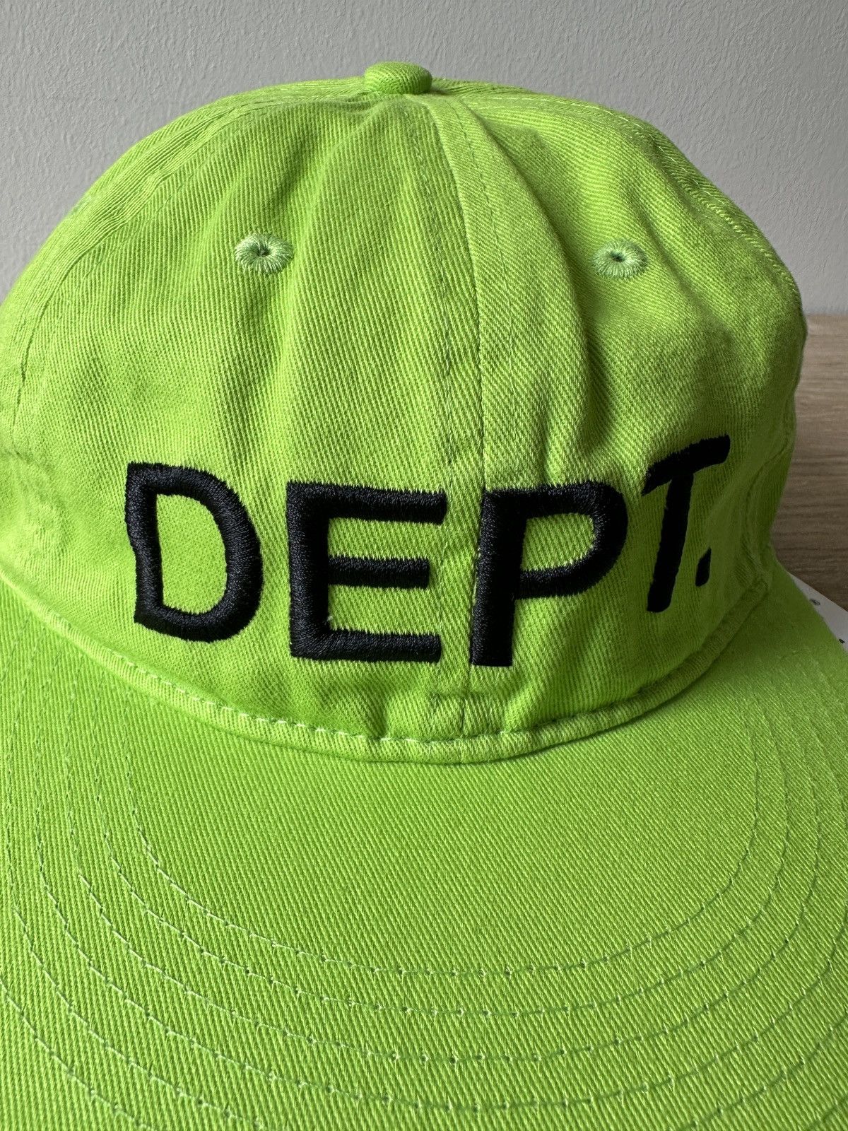 Gallery Dept. Logo Embroidered Hat Lime Green - 2