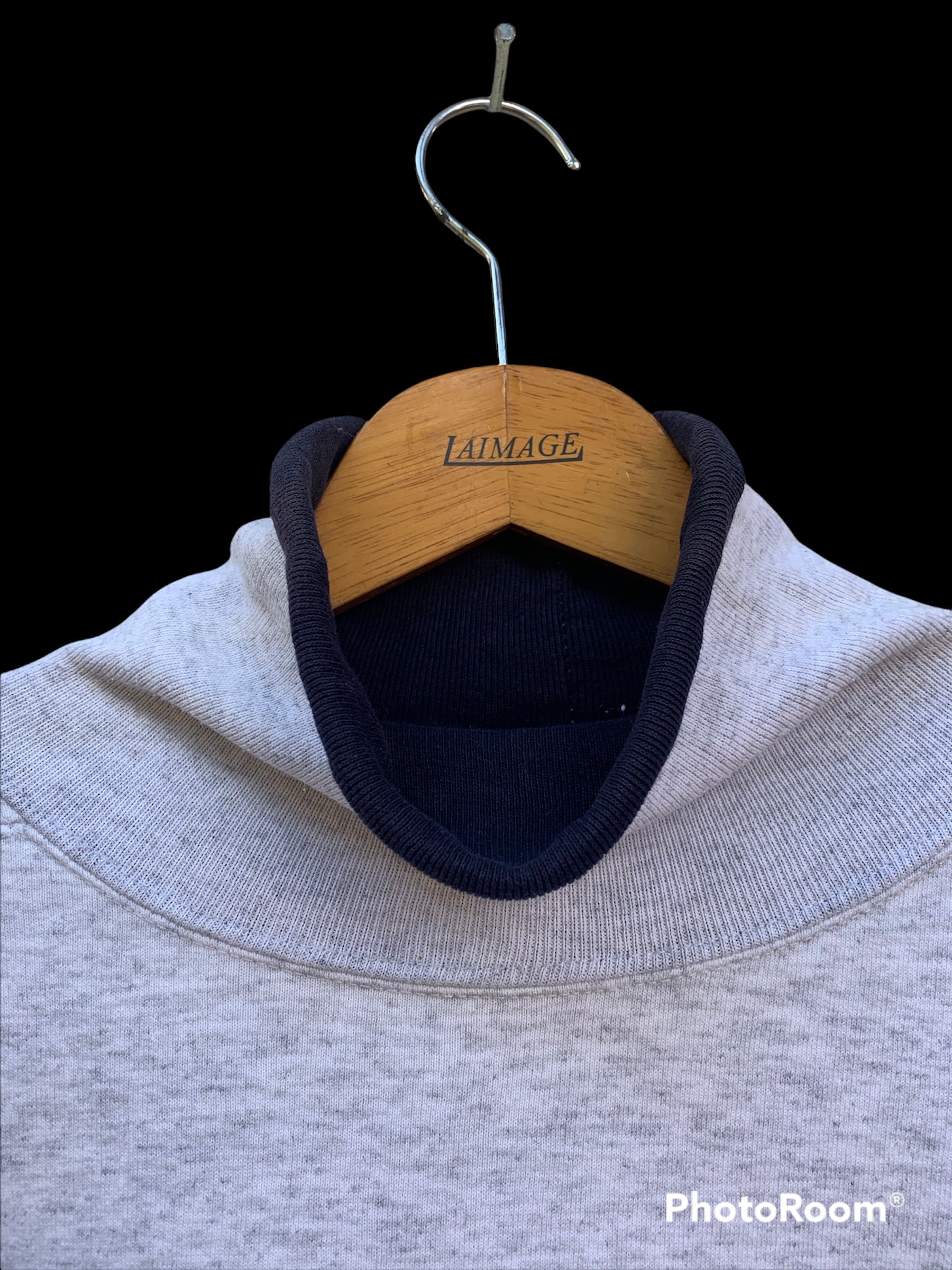 Vintage - Vintage Art Unlimited USA Musky Run Turtleneck Sweater - 4