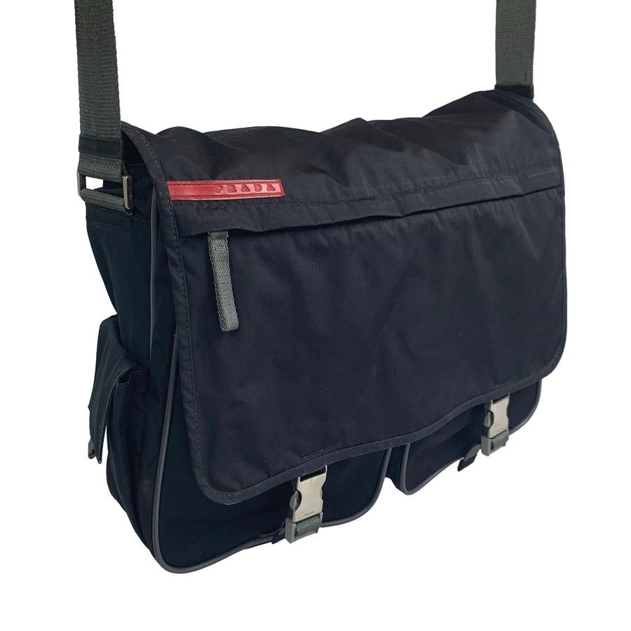 Authentic Prada Sport Messenger Bag - 4