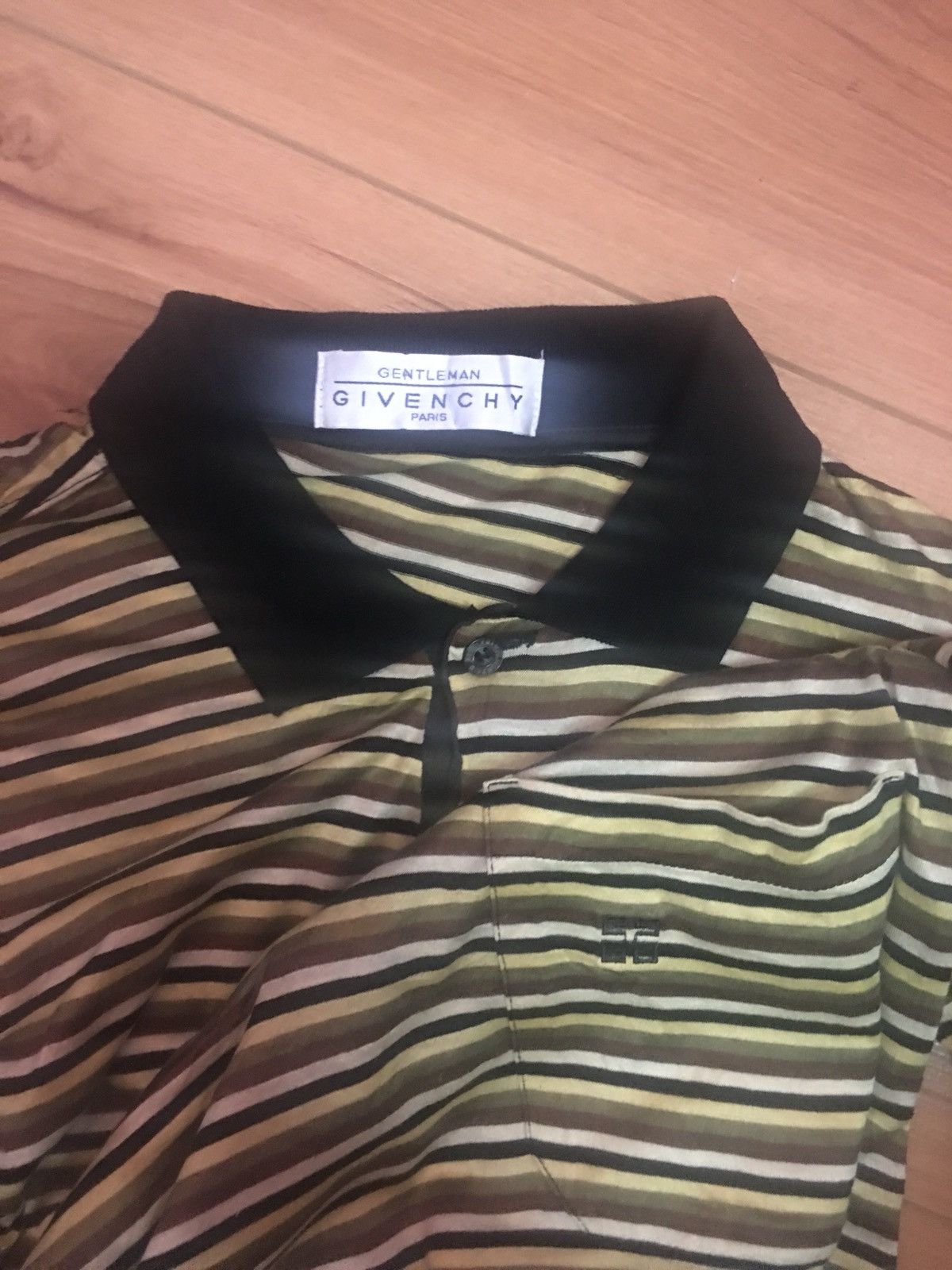 Rare T-Shirt Button Up Givenchy Stripe - 5