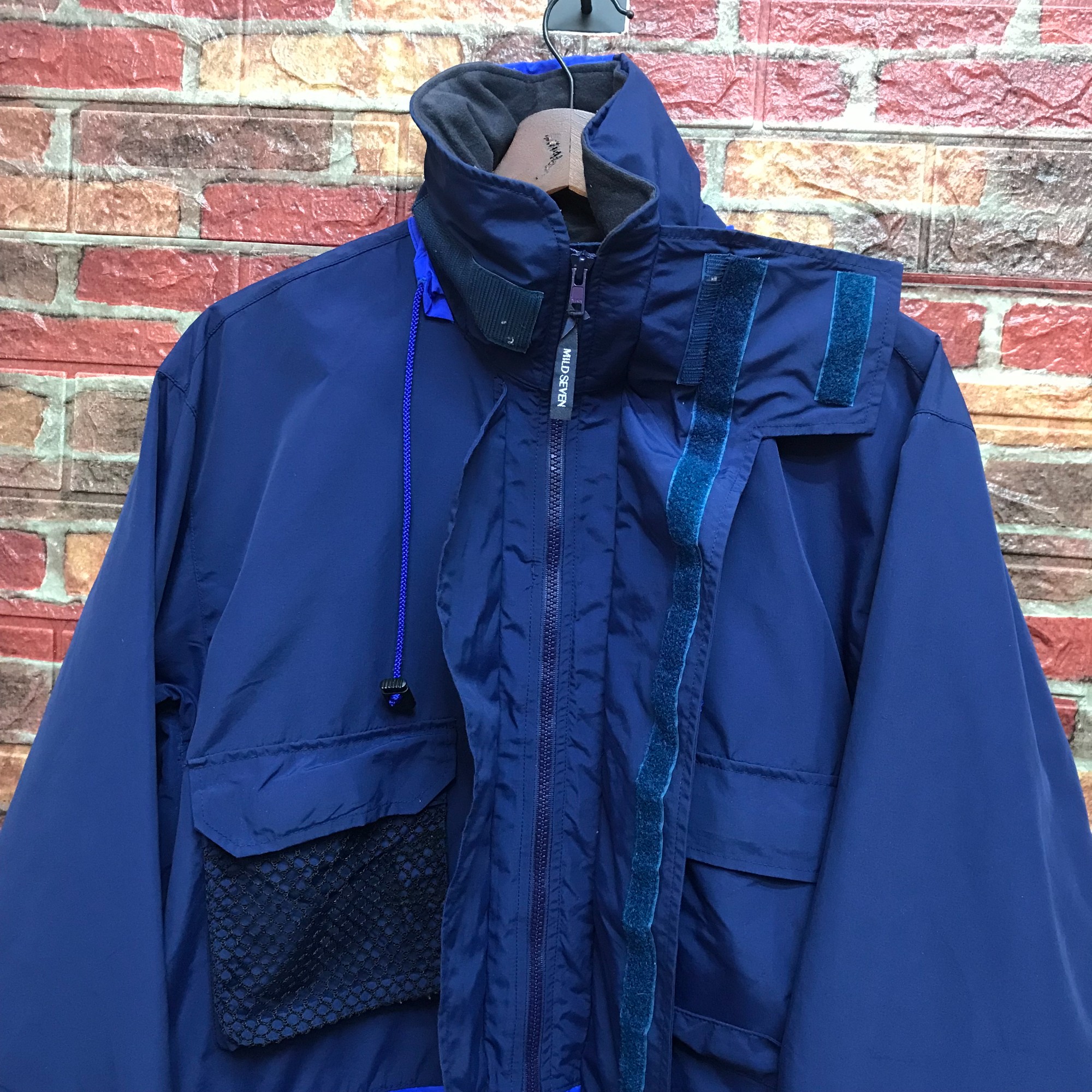 Vintage Mild-seven outdoor survival jacket TNF zipper - 7