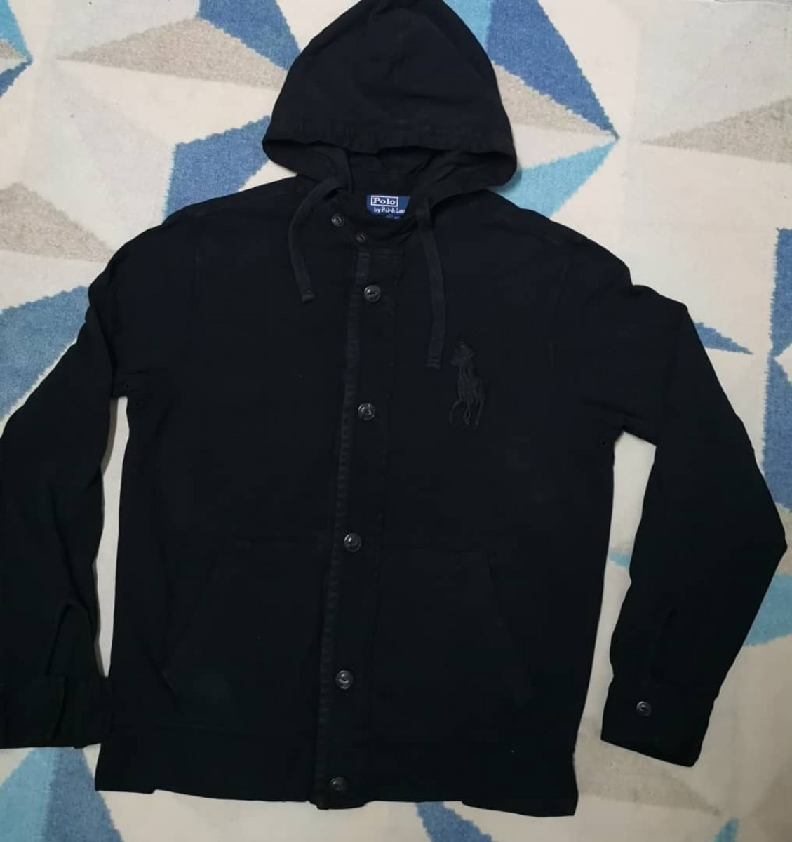 Polo Ralph Lauren - Embroidered Big PonyButton Up Hoodie - 1