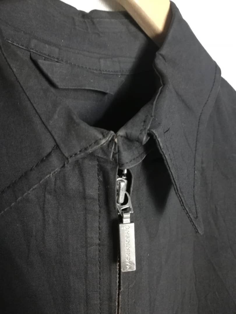 Mackintosh genuine handmade black zipper jacket - 6