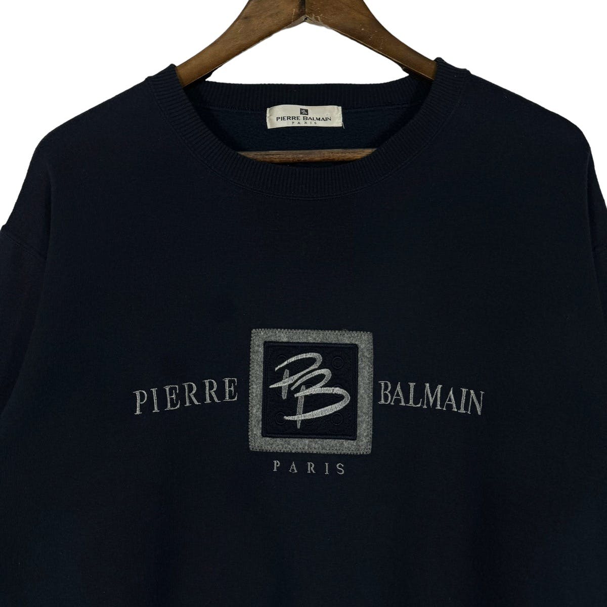 Vintage Pierre Balmain Fleece Sweatshirt Crewneck - 5