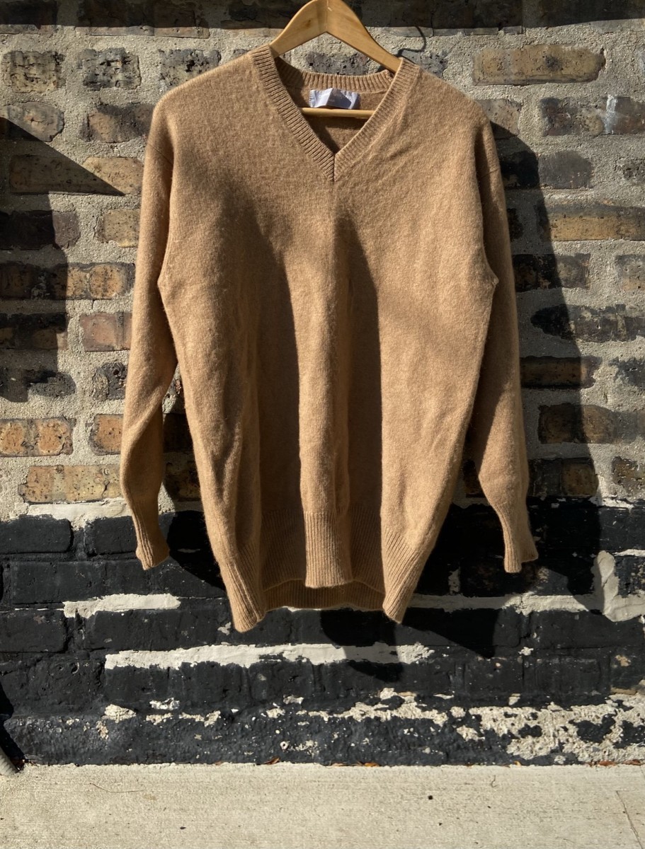 Relaxed Bomber Knit Sweater - 1