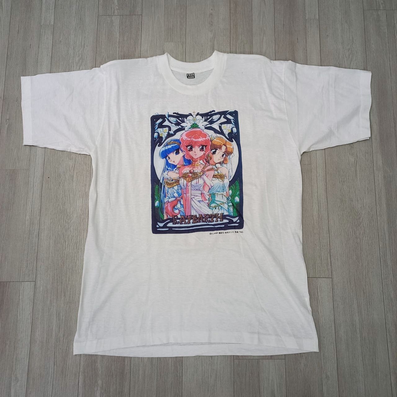 Vintage 90s MAGIC KNIGHT RAYEARTH Manga Anime T-shirt - 2
