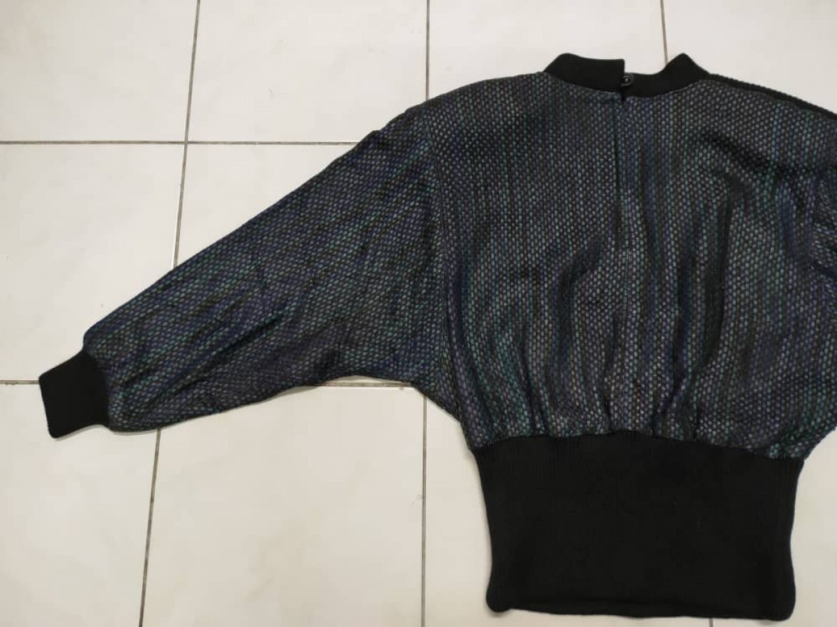 Designer - L.Vaninni Leather Sweater - 4