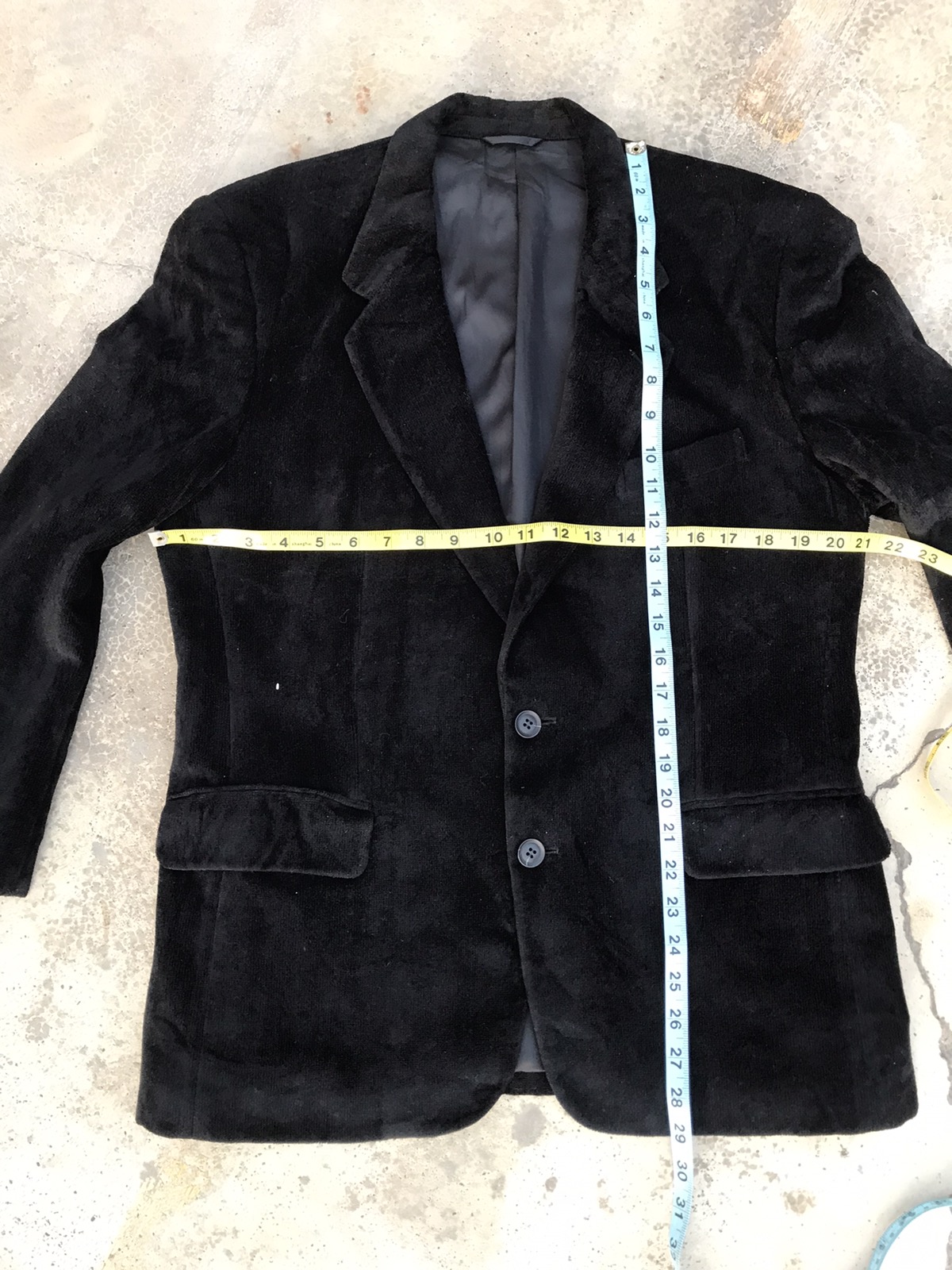 BALENCIAGA COAT DENIM VERY SIMPLE DESIGN - 12