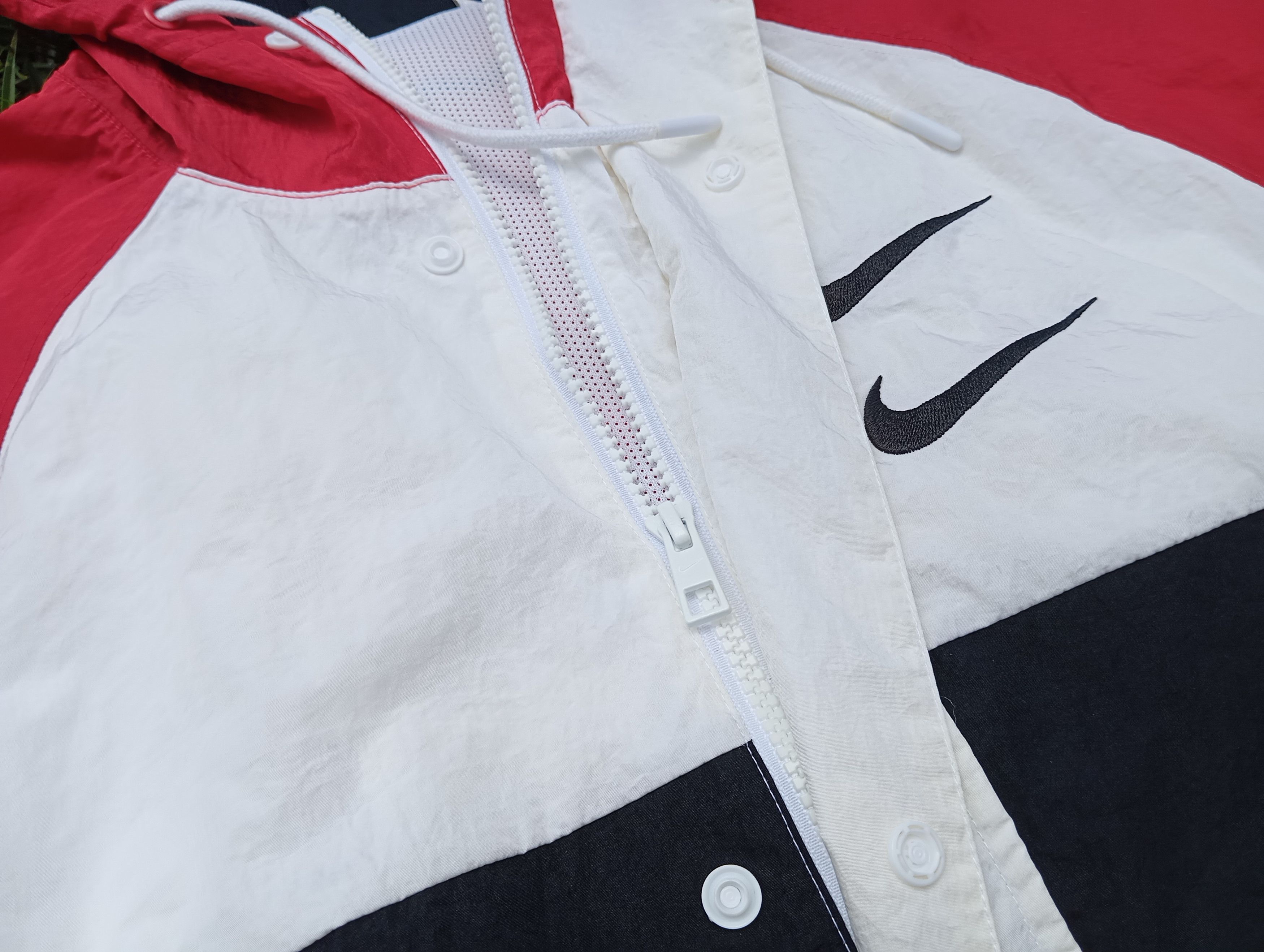 Nike Double Swoosh Woven Jacket hoodie Windbreaker - 6