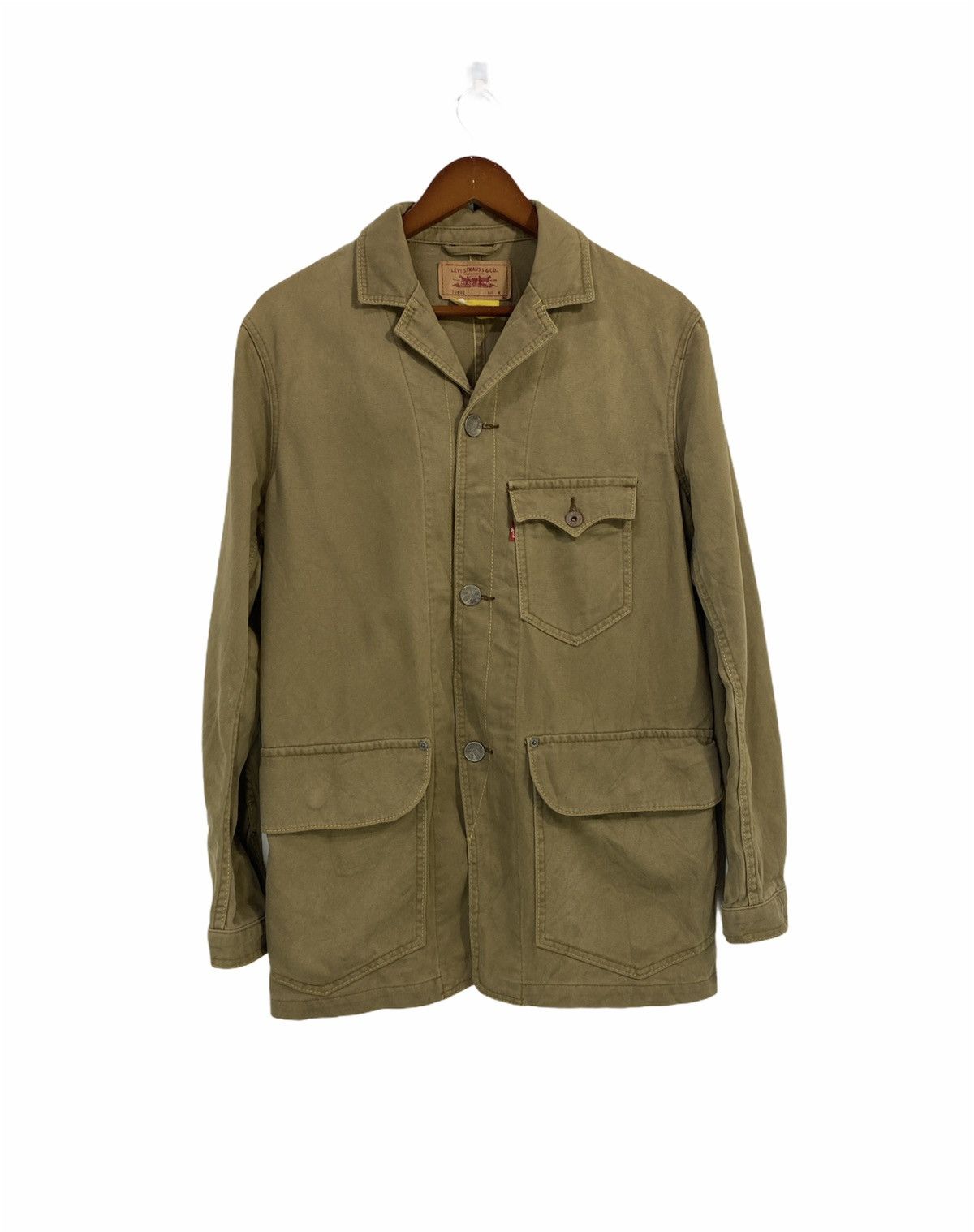 Vintage Levi’s Chore Jacket Design 3 Pocket Nice Design - 1
