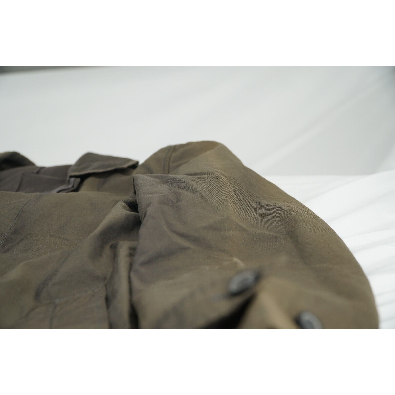 Lanvin Trench Coat Brown Iridescent - Sz 50 - 13