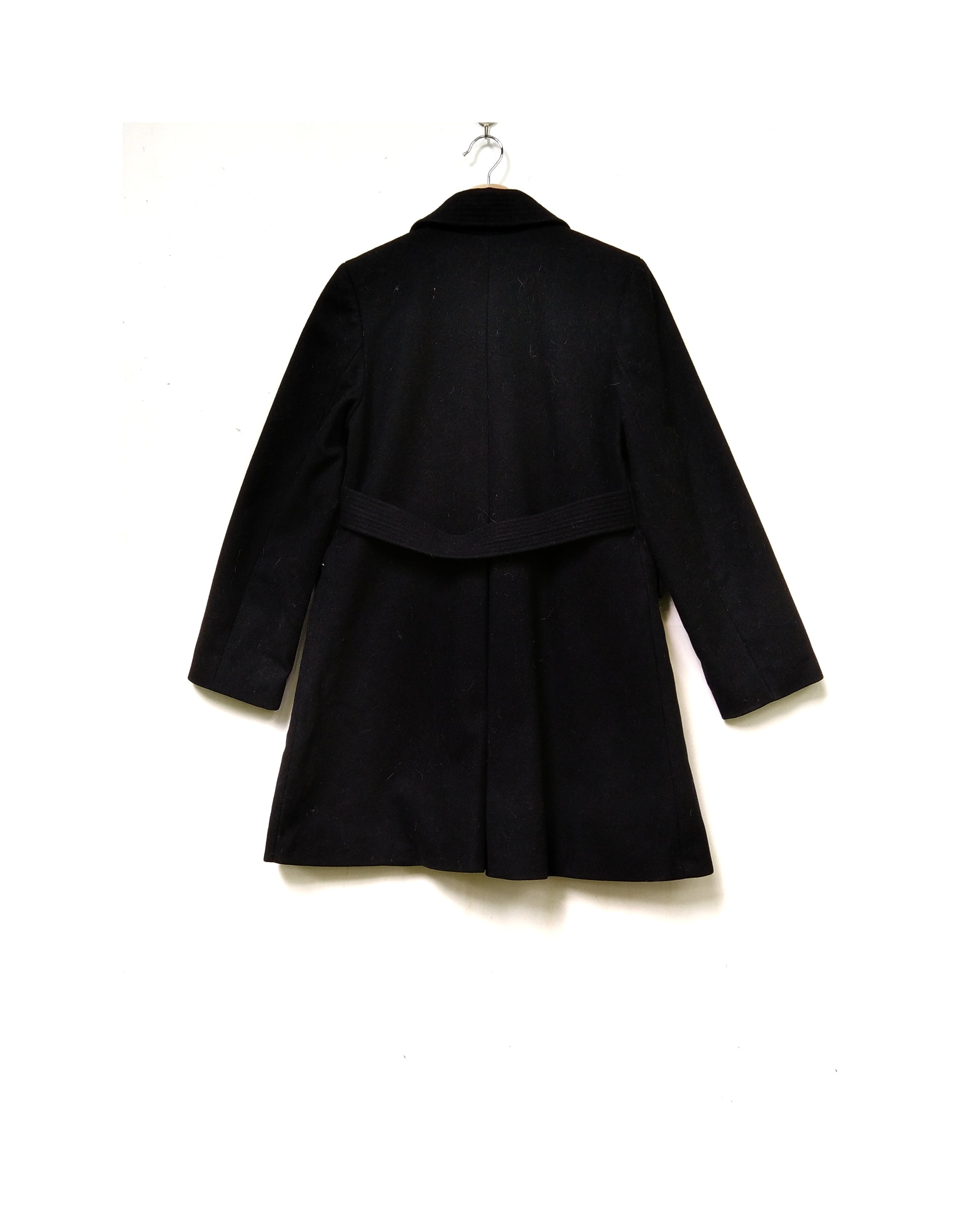 Vintage A.P.C Made in France Laine Wool Trench Jacket - 3