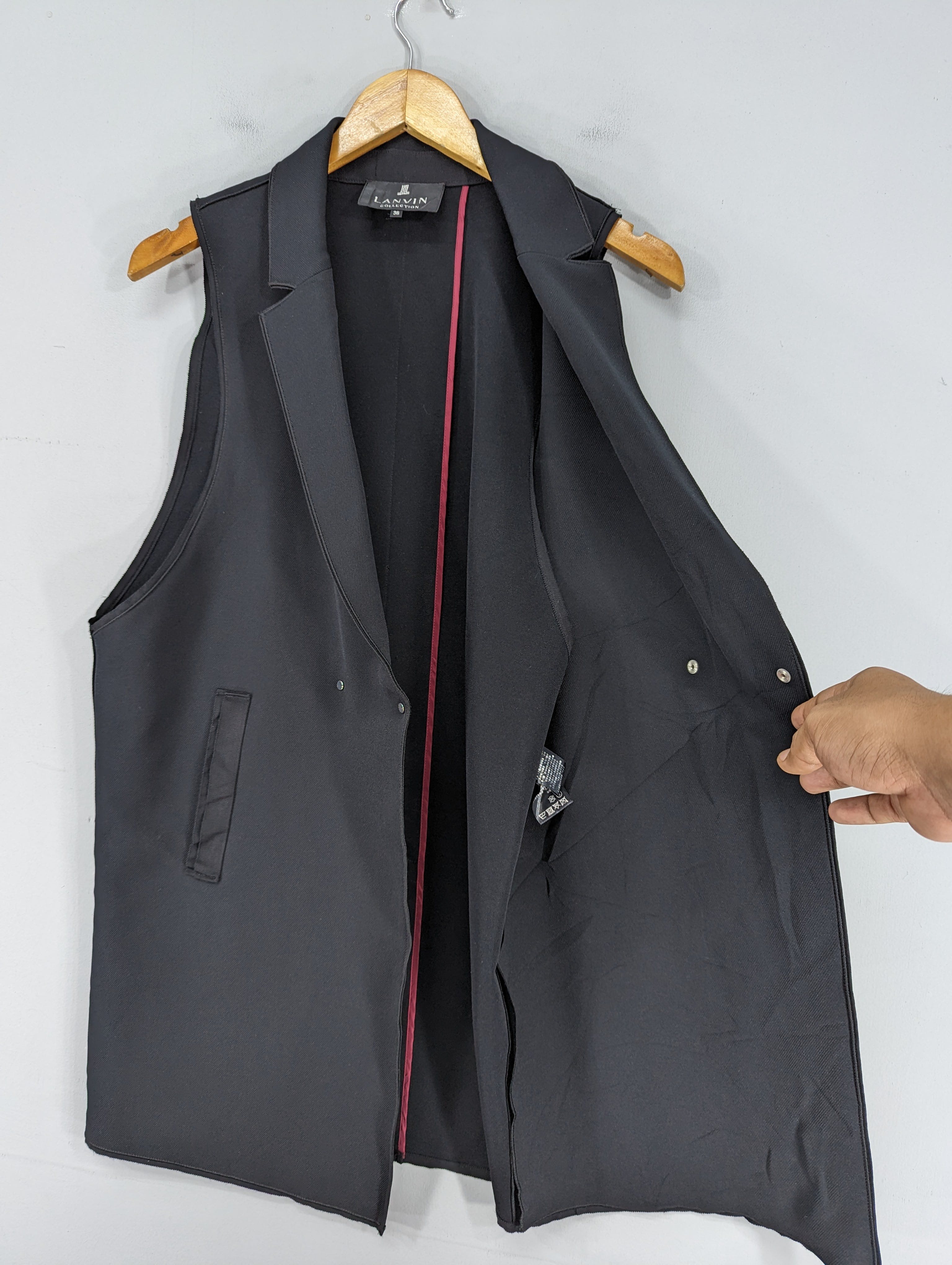 🔥RARE🔥Lanvin Collection Vest Jacket - 4
