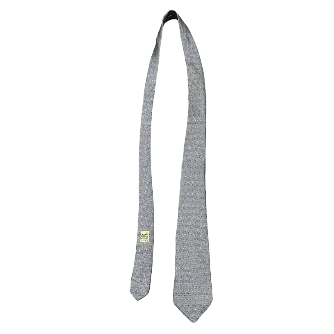 Vintage Hermes Paris Silk Tie - 2
