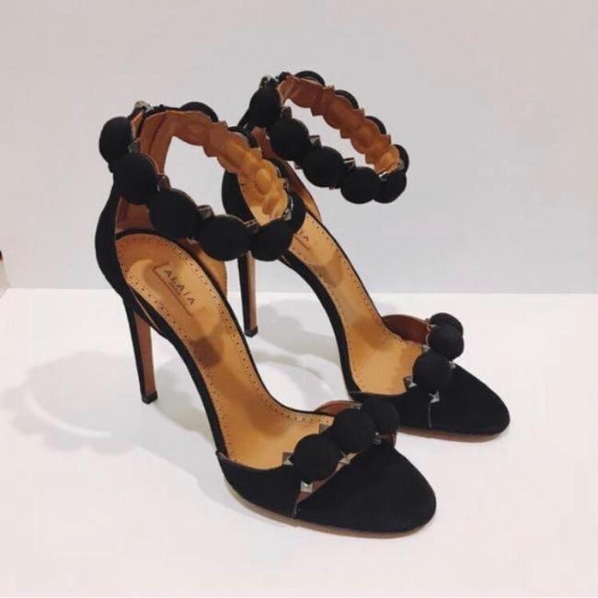 Leather heels - 6