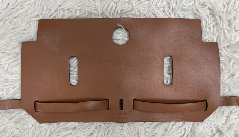 Leather Cover Top For Hermes Herbag - 1