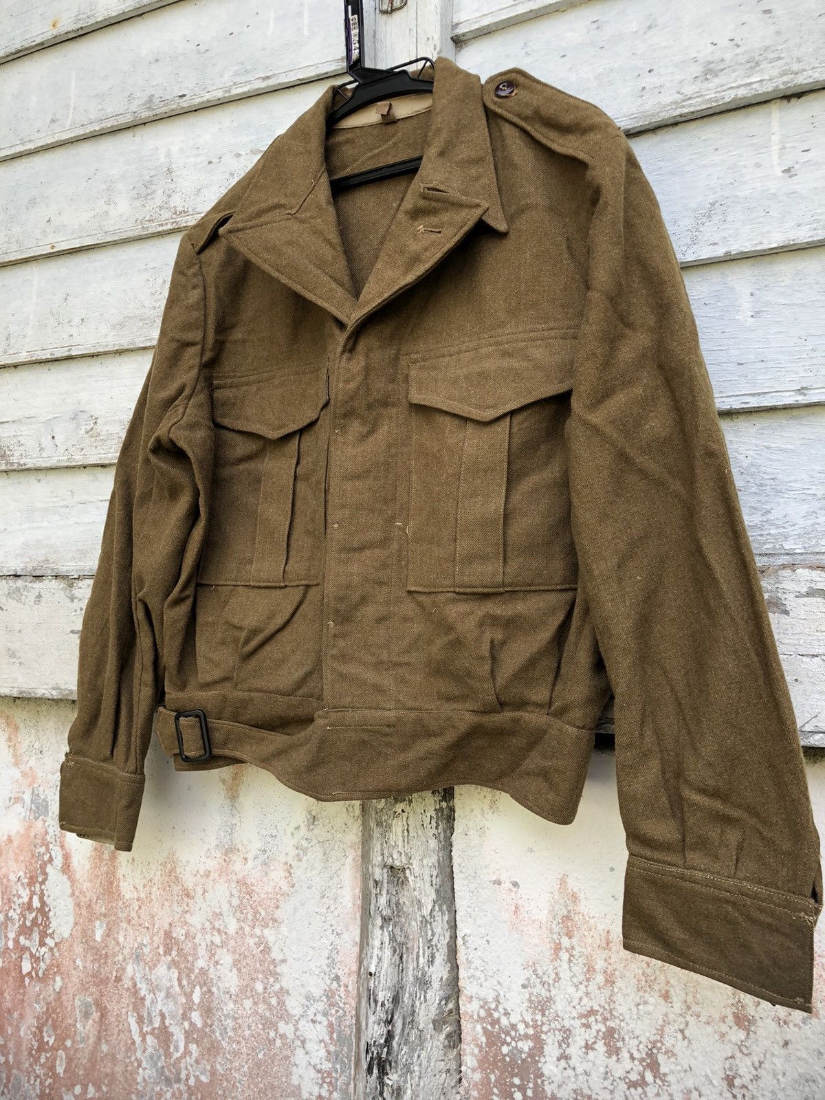 Vintage J.Smith & Sons 1952 Military Cropped Jacket Size 13 - 2