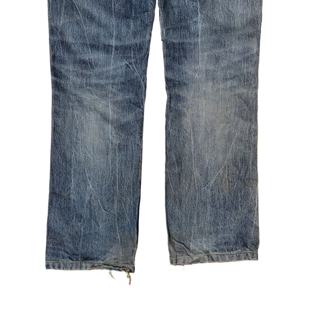 ✅BINDING NOW✅ Japanese Cloud72 Skull Jeans Disteressed Rare - 10