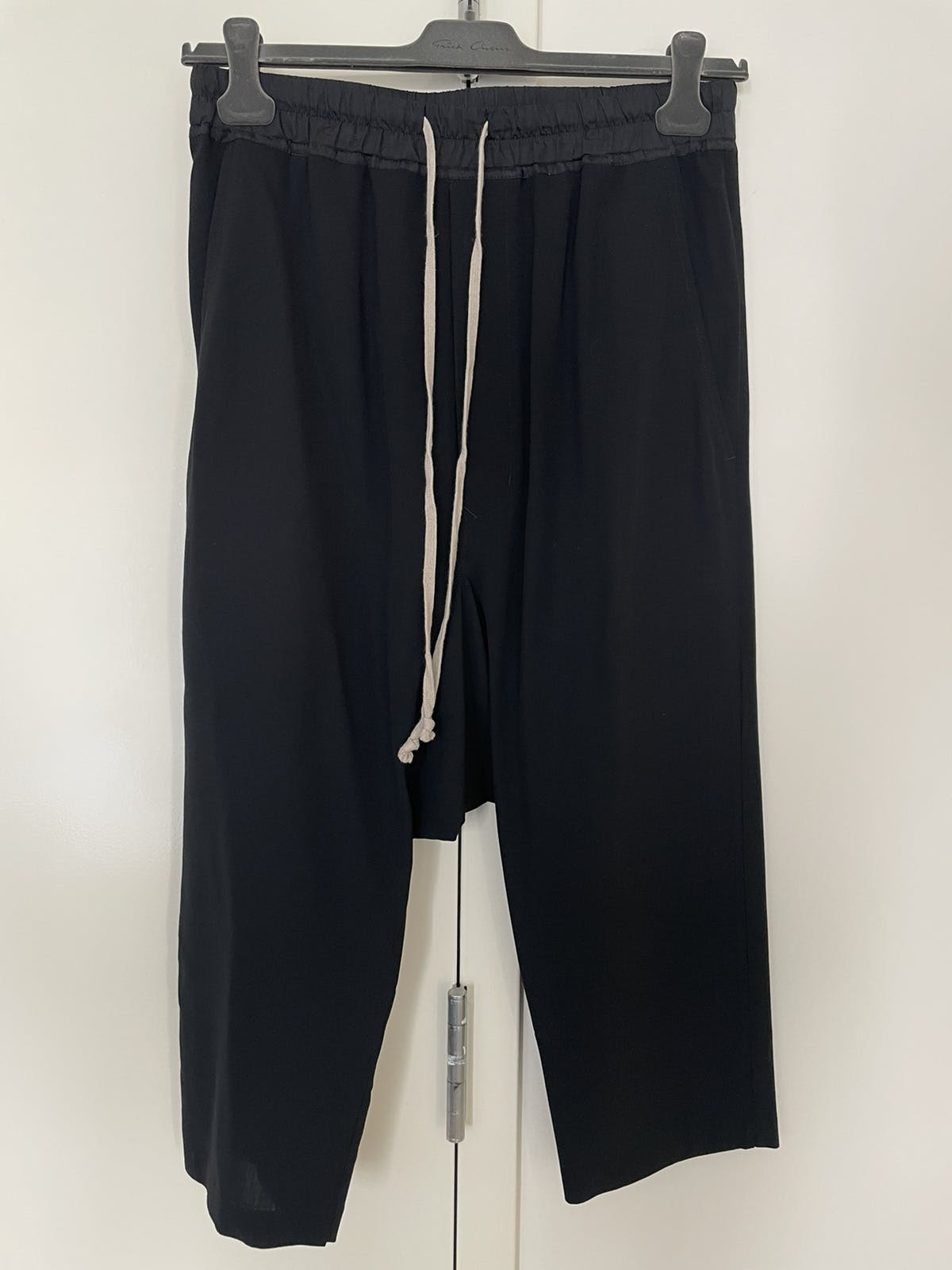 Rick Owens Cropped Drawstring Pants