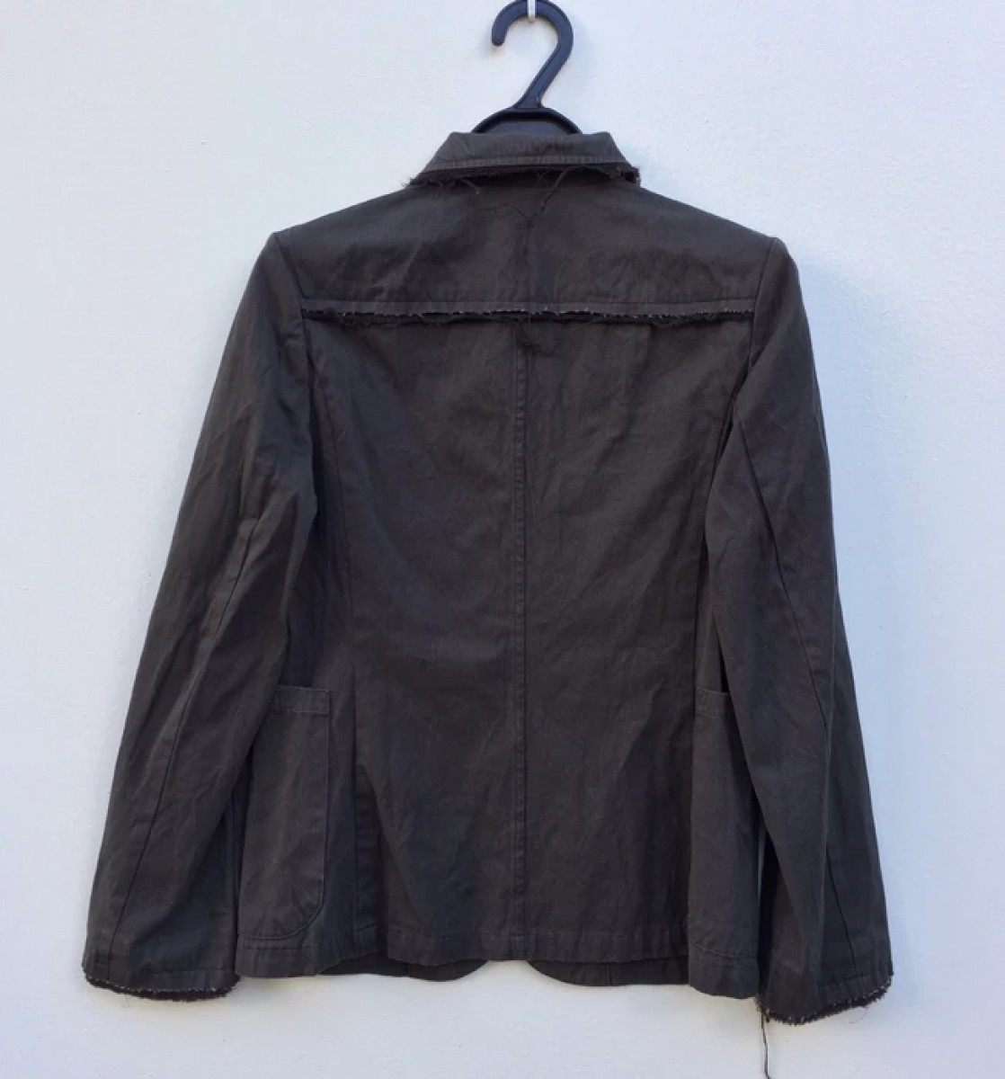 Issey Miyake - Vintage I.S Sunao Kuwahara Raw Cut Design Jacket - 6