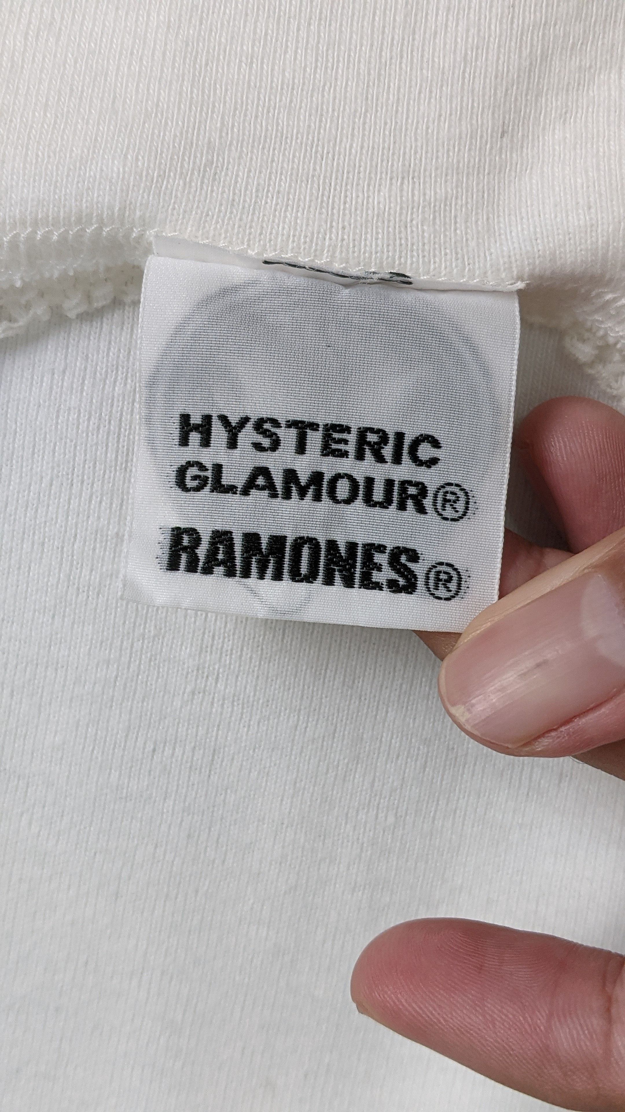 Hysteric Glamour Ramones tank shirt - 6
