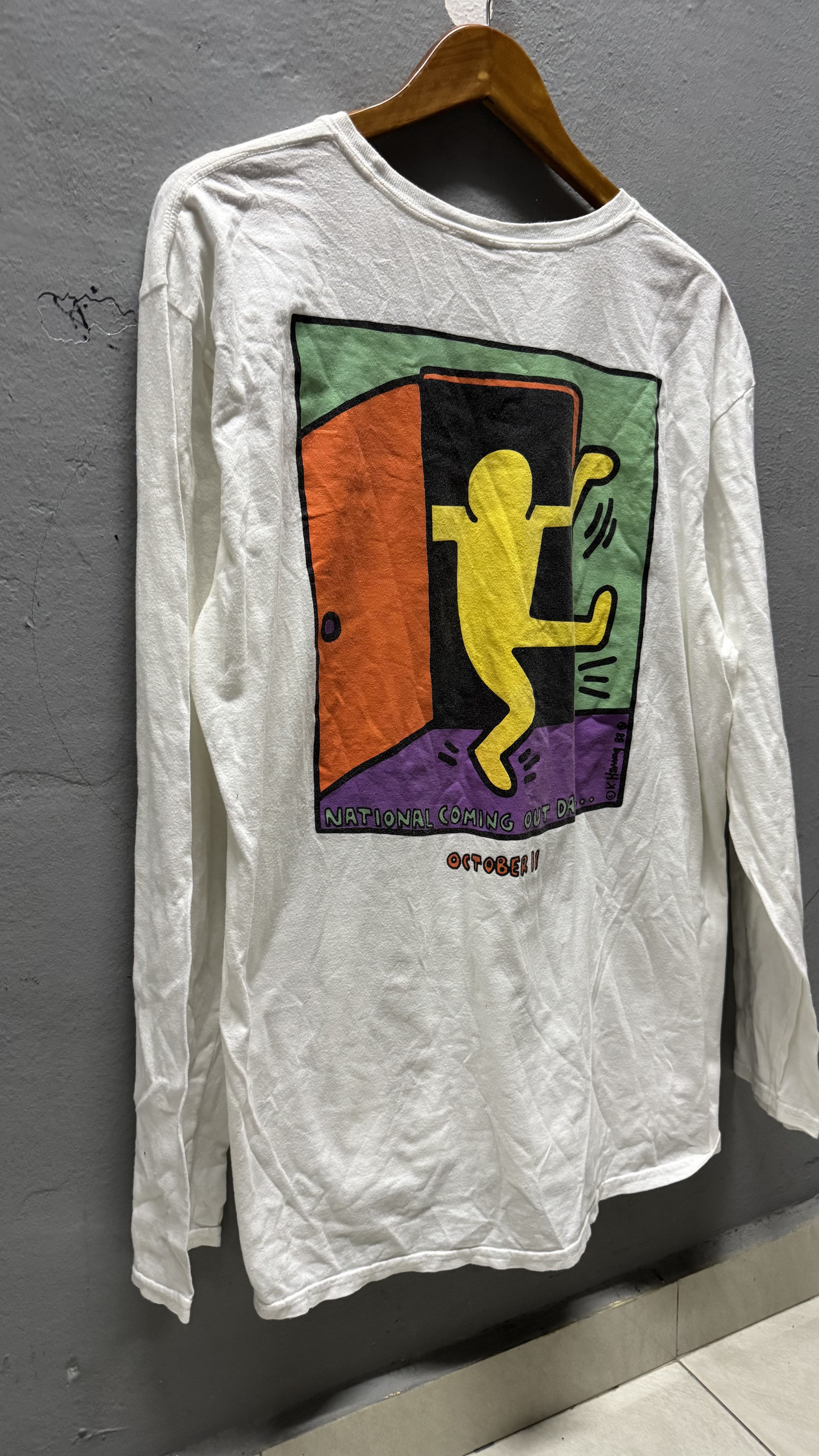Vintage LS Keith Haring 88 - 4