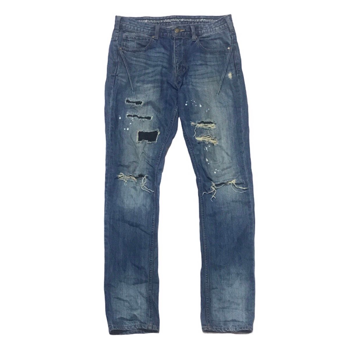 N(N) Number Nine Denim Distressed jeans - 1
