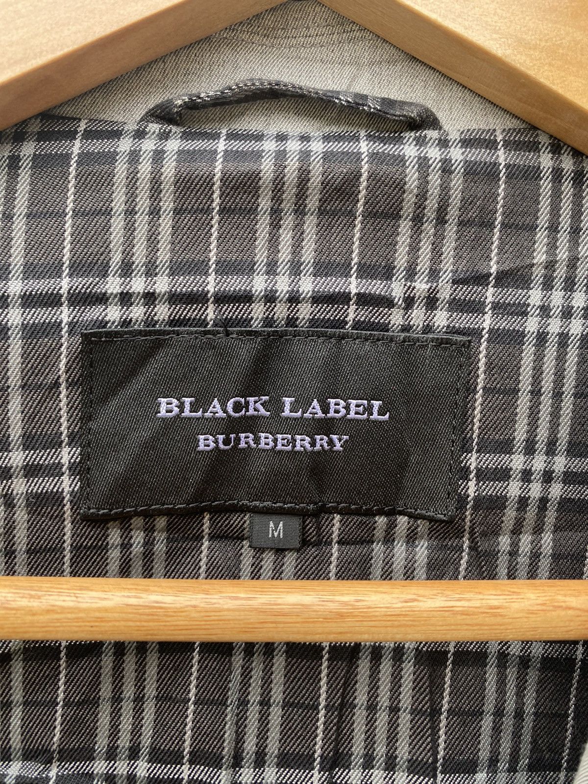 Burberry Black Label Grey Men Coat Made Japan - 6