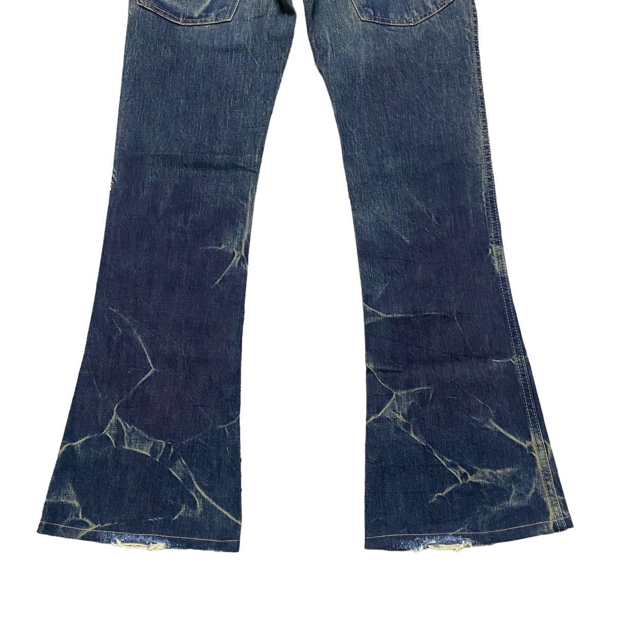 Hysteric Glamour Denim Flare Bush Pants - 12