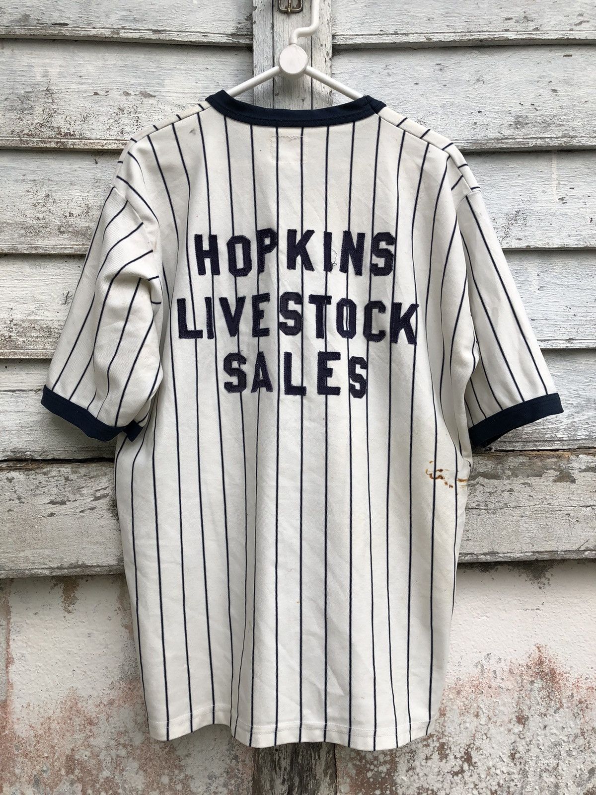 Vintage 70s-80s Pride Uniform Hopkins Livestock Sales - 2