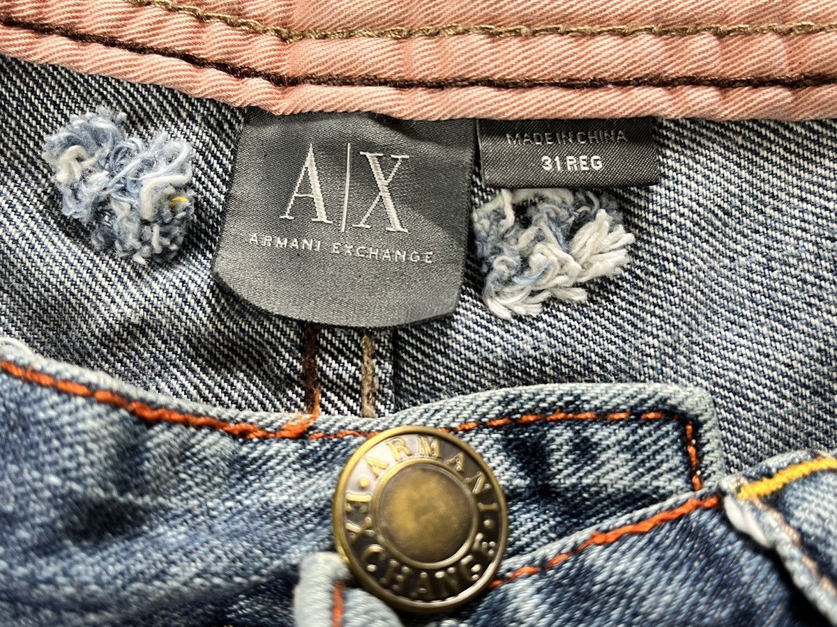 Vintage - Grails ARMANI EXCHANGE Embroidery Jeans - 7