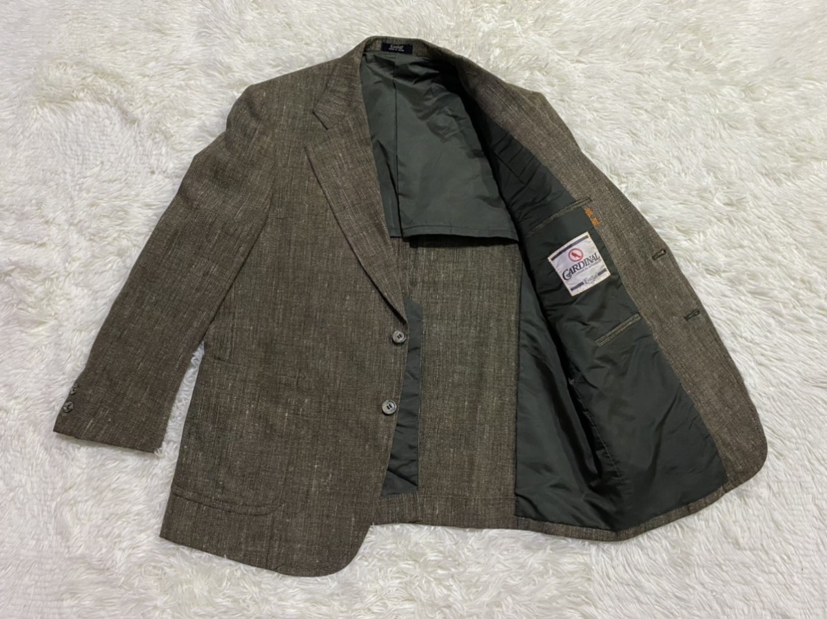 Japanese Brand - Cardinal by Jefferson Wool Blazer Coat Jacket Rare - 4