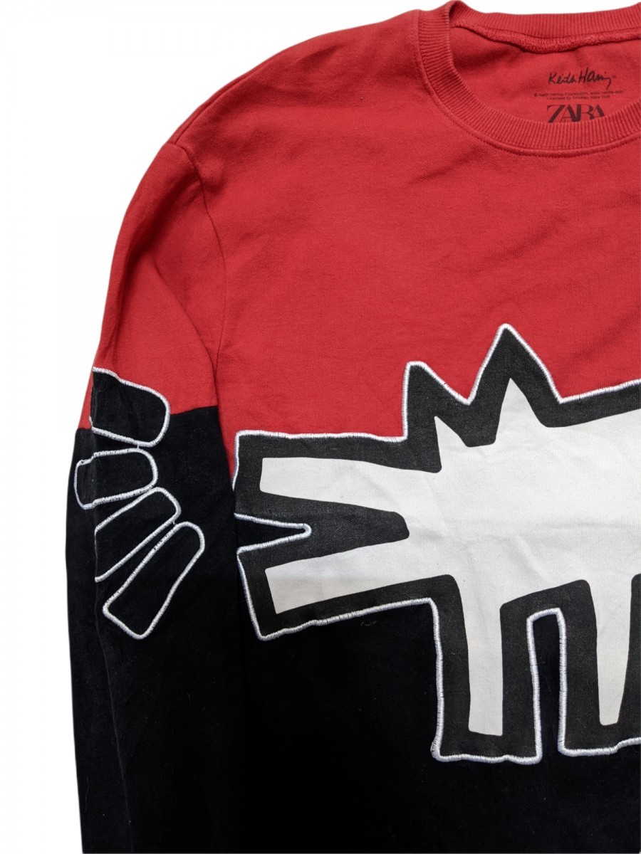 Keith Haring - X Portugal Embroidery Two Tone Sweatshirt - 4