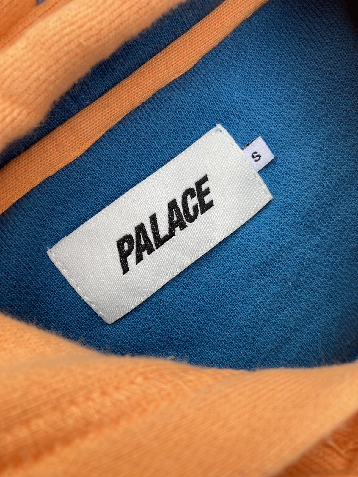 Palace Brusher Hoodie FW18 Blue/Orange - 6