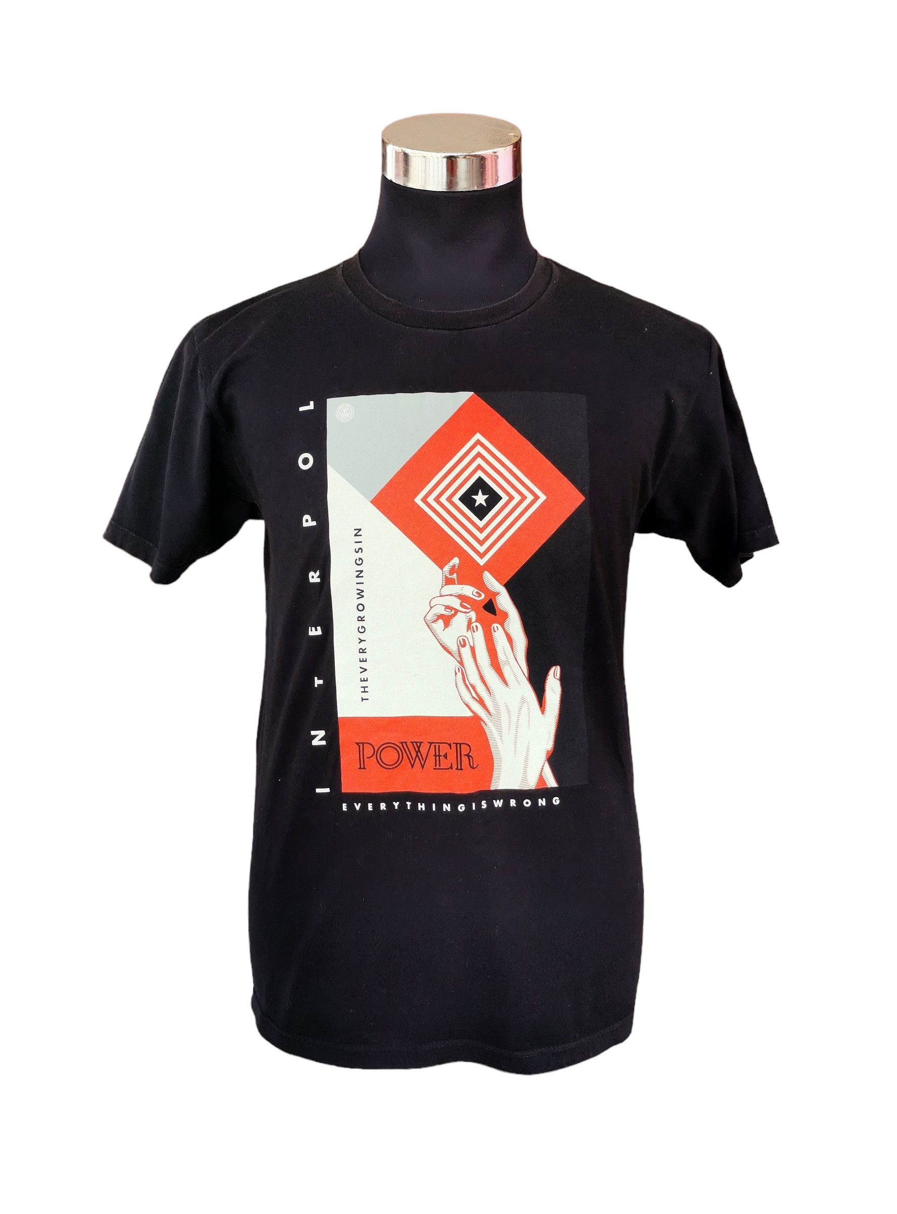 Interpol Band Tshirt Collab Obey Brand - 3