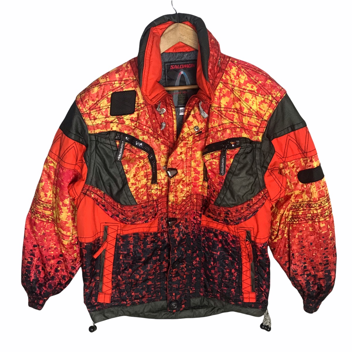 Vintage salomon multicolor ski jacket - 1