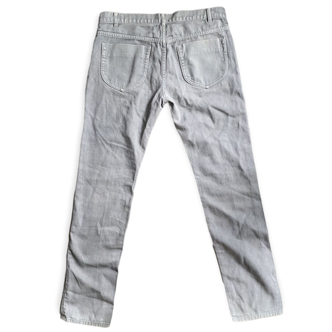 SS11 Margiela Grey Stone Wash Slim Fit Jeans - 2