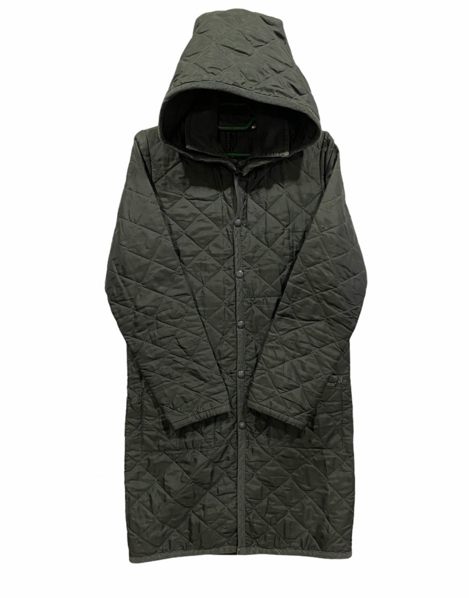 Lavenham - Suffolk Quilted Slim Fit Jacket Detachable Hood - 3