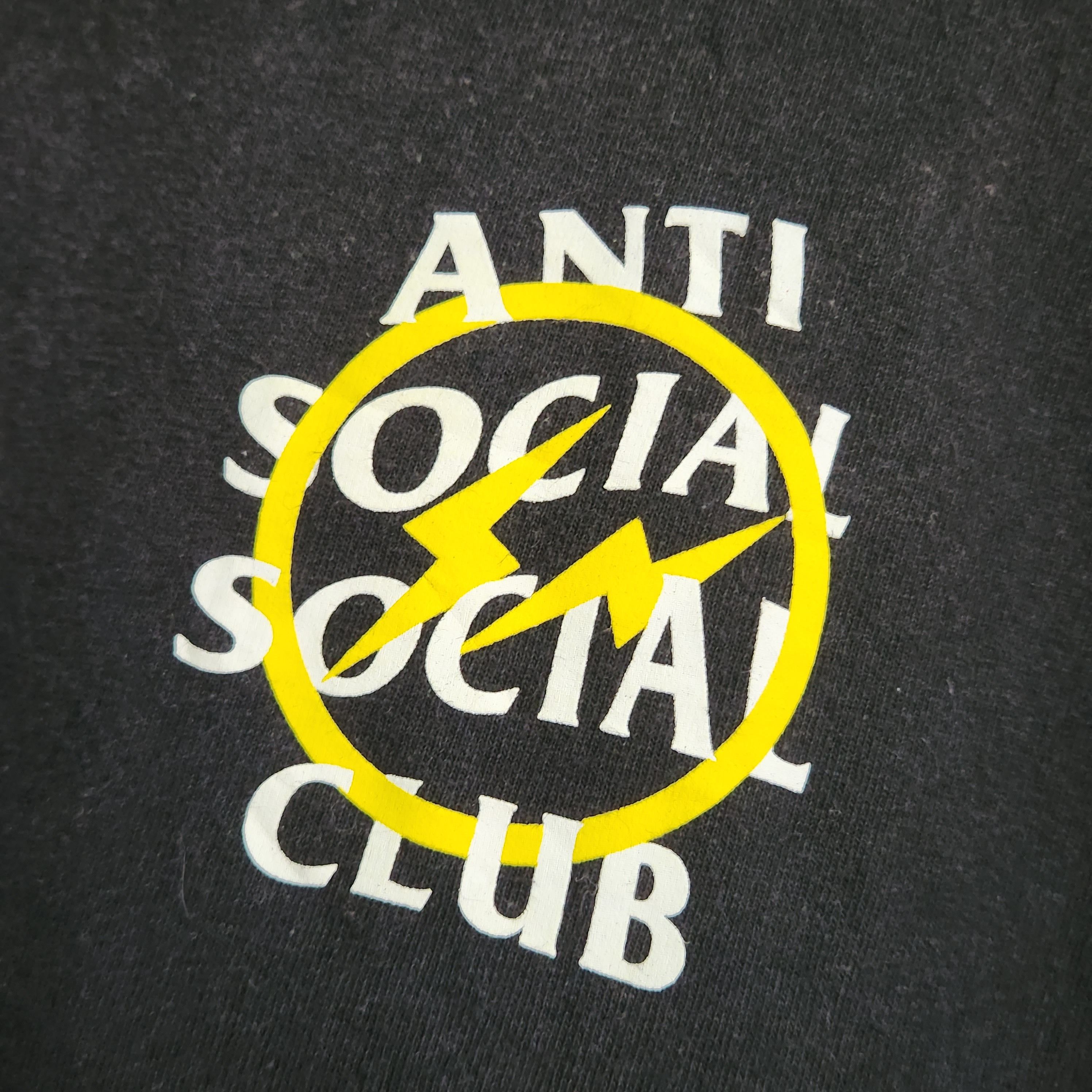 Anti Social Social Club TShirt Faded Black - 13