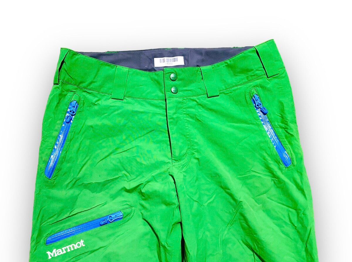 Marmot GTX Pants Trousers Skiing Hiking Outdoor Green L/XL - 2