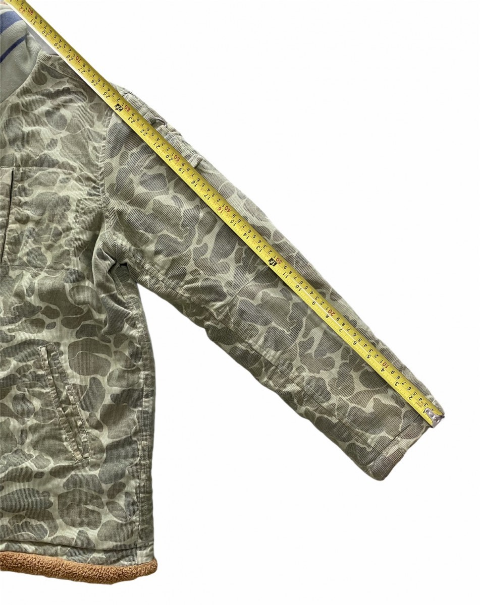 Camo - Kriff Mayer Camouflage Like Bape Sherpa Fleece Lined Jacket - 19