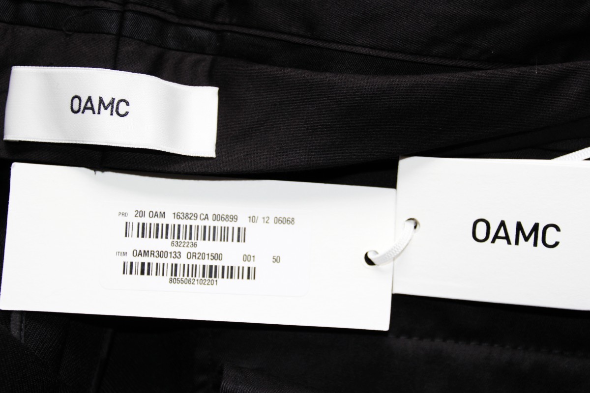 BNWT AW20 OAMC COLONEL WOOL PANTS 50 - 10