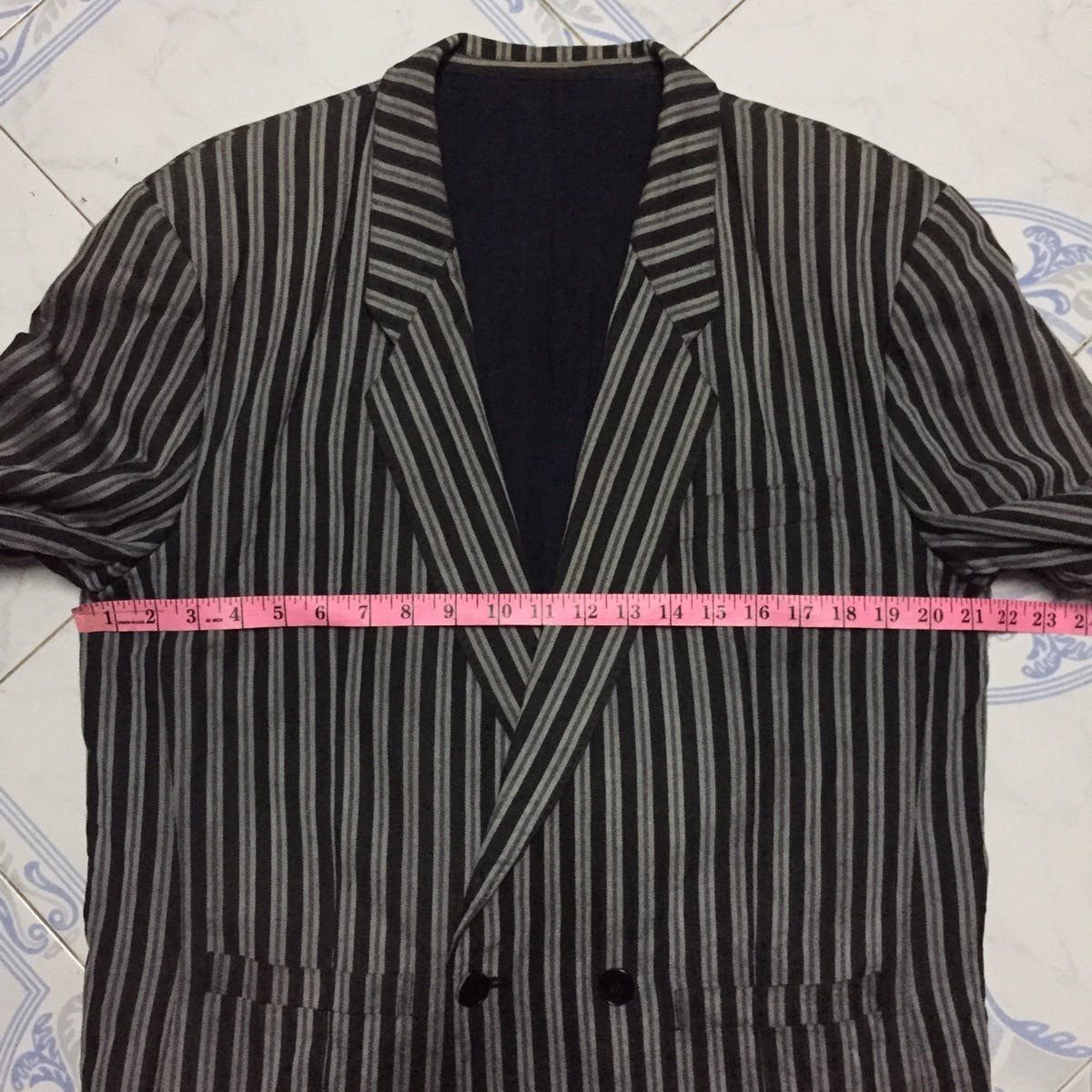 Kenzo Zebra Stripes Jacket Coat Made in Japan - 22