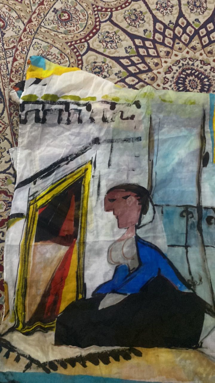 Anne Elisabeth Scarf Artistic  - 4