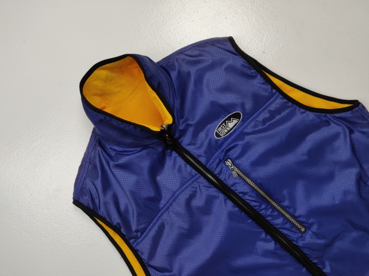 First Gear - First Down Reversible Vest Outerwear Jacket - 2
