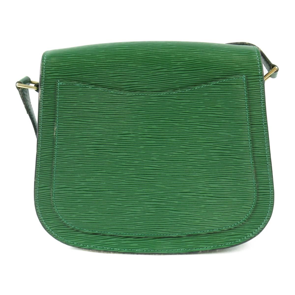 Authentic Louis Vuitton EPI Green Saint Cloud shoulder bag - 2