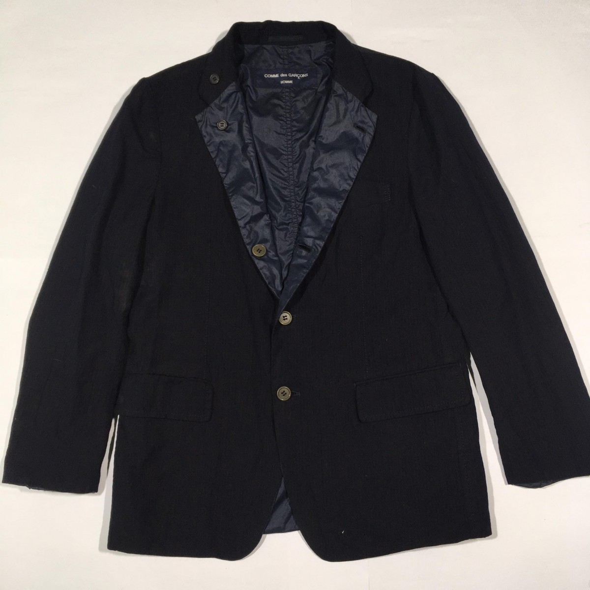 CDG Homme Reversible Twill Jersey Jersey Jacket / Blazer - 2