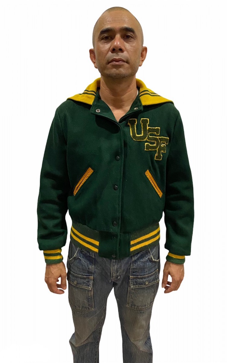 Vintage - Custom Made Award Jacket Vintage Varsity Jacket by Admiral - 2