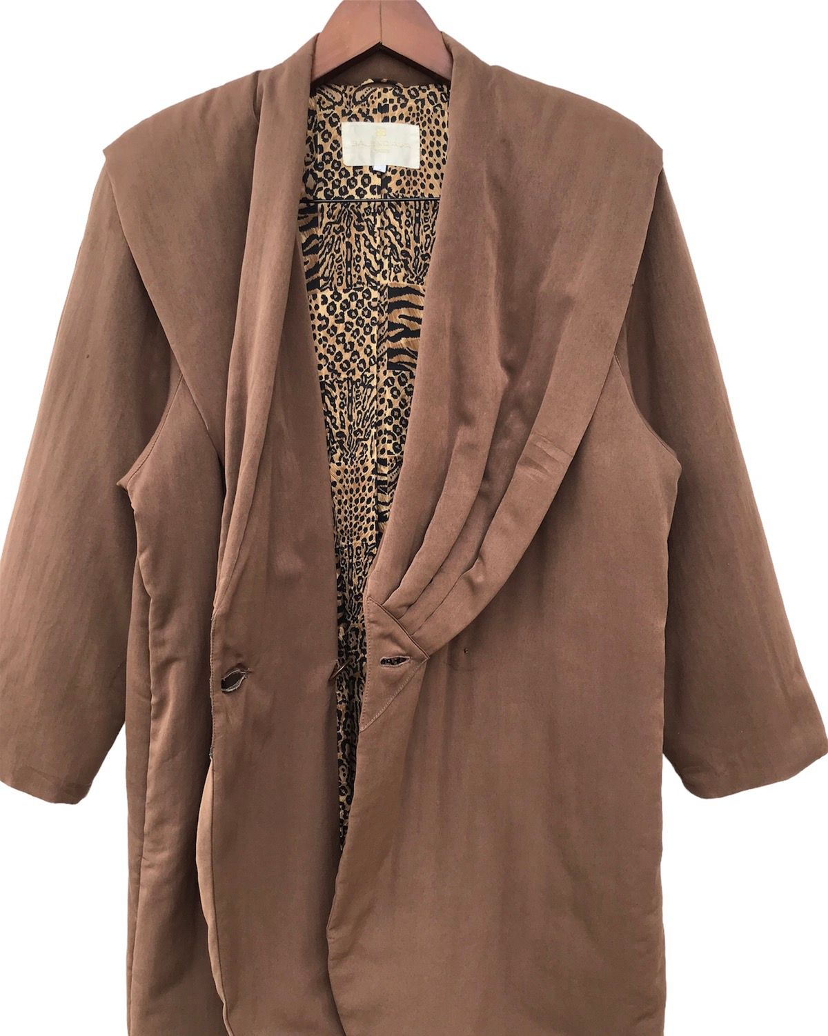 Balenciaga Paris Long Coat Jacket For Women - 4